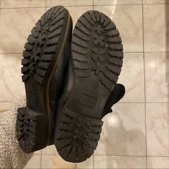 High Over The Knee Leather Winter Boots - Picture 10 of 10